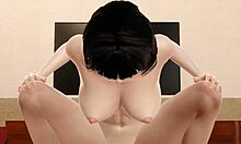 Young Japanese Girl With Soft Breasts Fucks Boyfriend In Motel