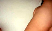 Want to see this huge cock titty fuck in the restroom?