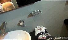 Hot nude teen boys have gay sex in the bathroom