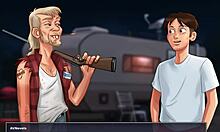 Summertime saga episode 130 unfolds in anime hentai cartoon adventure