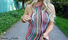 Naked walks in the suburbs flashing.