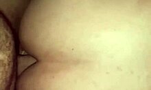 eating chubby girlfriend's pussy and cumming inside her