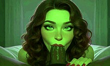 Redhead Stepsister Sucks Big Black Cock!