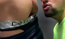 monster cock sucking in bathroom almost caught sheer fetish