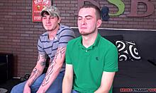 Gay porn stars cage kafig and david hardy suck big cocks