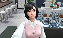 Horny Girlfriend Dreams of Pornstar Life in Sims 4 Animation