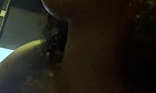 throat training session with toys and masturbation