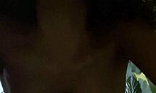 throat training session with toys and masturbation