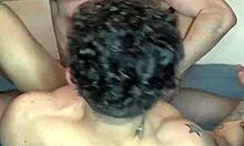 Amateur Gay Men with Tattoos Cum in Each Other's Asses Using Monster Cocks.