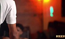 Feeling the intense passion, the teen twins and their brother engage in a wild orgy with three hard cocks