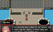 Harem hentai game ep 20 gym workout. Her pussy got exposed!