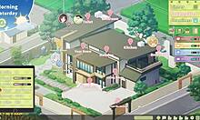 Summer clover in harem hentai game episode 11 undergoes bdsm session with footjob and cumshot