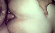 eating chubby girlfriend's pussy and cumming inside her