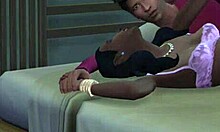 monalisa in pink bra seduced and fucked