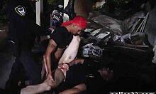 Yo, check these gay cop bondage sketches!