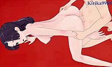 Mitsuko Kongou and Misaki Shokuhou Dive into Wild Hentai Action