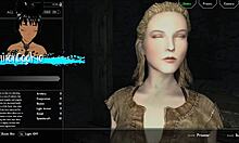 Skyrim modded sex features intense assfucking in various positions with curvy naked characters