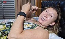 son-in-law enjoys threesome with mother-in-law during carnival