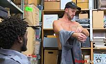 Sexually Suppressed Gay Officers Bang Hard at Work!