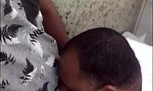 Couple Relieves Stress In Supermarket Bathroom