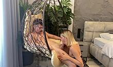 hey, cute blonde gets fucked hard in the kitchen with me