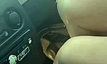 latina milf goes shopping with mother-in-law and ends up in car