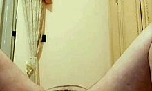 Insane gay porn with extreme inflatable plug and self-fist in chubby ass