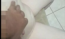 Intense Breast Massage Brings Orgasm After Long Work Day