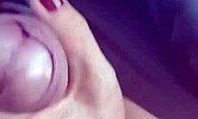 latina milf goes shopping with mother-in-law and ends up in car