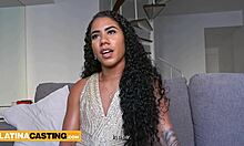 Bubble butt Brazilian, ride my cock reverse cowgirl at casting!