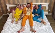 cute twinks seduce each other into intense anal creampie sex