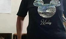 Mature Milf Riding Her Hairy Toy in Hot Mother-in-Law Roleplay with Homemade Action