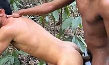 i took a young stud for a wild hike in the woods