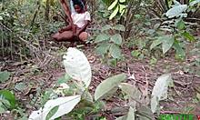 I brought him to my bed for a taste of my fat ebony pussy, but it was so hot!