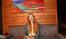 Best Friend's Daughter Arrives Wet and Shaking, Begging for Rough Play at My Door