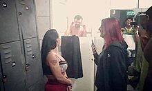 Dude, working hard at the gym with intense action! 💪