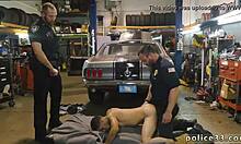 gay gothic twink interacts with police