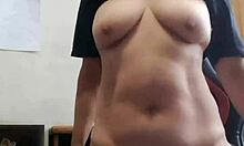 Mature Milf Riding Her Hairy Toy in Hot Mother-in-Law Roleplay with Homemade Action