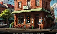 Moonripple Lake Part 1: Wild Blowjob and Cum Action in Office Outdoor Scene.