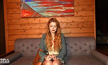 Best Friend's Daughter Arrives Wet and Shaking, Begging for Rough Play at My Door