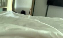 Sharing hotel room with hot stepsister leads to quick wet action. Can't resist her curvy body!