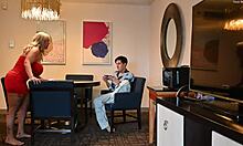 step mom fucks young guy