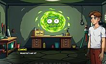 In portal porn demoniums parody hentai game episode 6, cute teen student feels overwhelming emotions when caught fucking in class with creampie and squirting