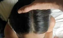 lunah blanc moans while deepthroating and riding my big cock