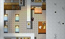 I can’t believe this giant cock fits a tiny princess in Harem in Another World hentai game ep 22!