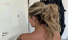 My neighbor caught me jerking off and took over with her mouth