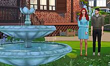 My bestfriend's mom in HP AU 3D hentai preview version