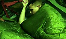Tiny Gay Scouts Woken by Leader for Bareback Fun