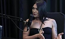 Her first recording was a wild menage at a gay club