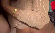 Amateur ebony girl next door bends over for sucking and doggystyle 😏